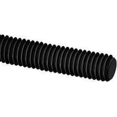 Threaded Rod Grade 8 UNC 1"-8 x 3' - Black Oxide