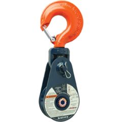 Crosby McKissick 15 Ton #418 Light Champion Snatch Block (16" Sheave, 3/4"-7/8" Wire Rope)