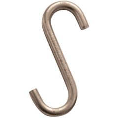 Peerless 1" Stainless Steel (316) Lifting S-Hook (WLL 1060 lbs)