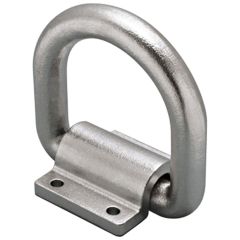 1/2" Type 316 Stainless Bolt-On Lashing "D" Ring (WLL 3000 lbs)