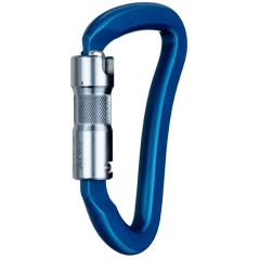 SMC CrossOver Aluminum Carabiner - 2-Stage Locking - Blue (ANSI & NFPA)