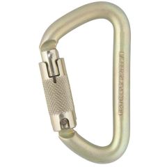 DMM 12mm Offset D Steel Carabiner - 2-Stage Locking