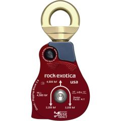 Rock Exotica MHP55 Material Handling Omni-Block 2.6" Swivel Pulley