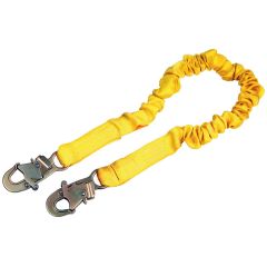 DBI-SALA® 6' ShockWave™2 Shock Absorbing Lanyard (Steel Snap Hooks)