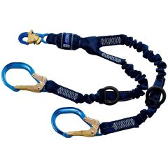 DBI-SALA® 6' Twin-Leg Force2™ Shock Absorbing Lanyard (Aluminum Rebar Hooks)